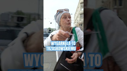 JAK BYŁ MŁODY BYŁ K#RWIARZ** SENIORKA NIE WYTRZYMAŁA.  POWIEDZIAŁA TO O TRZASKOWSKIM