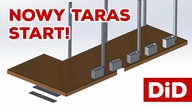Taras02.  Omówienie projektu i wybór materiału na nowy taras