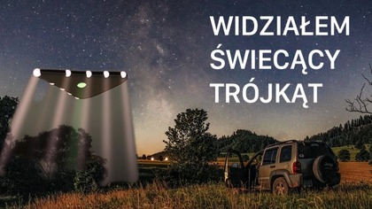 WIDZIAŁEM TRÓJKĄTNY OBIEKT NA NIEBIE/ SAMOLOTY CZY UFO?