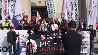 Protest w obronie G&Oacute;RNICTWA przed Ministerstwem Energii w Katowicach (05.10.2026)