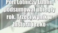 Port Lotniczy Lublin podsumował ubiegły rok.  Trzeci wynik w historii i rekordowy sierpień