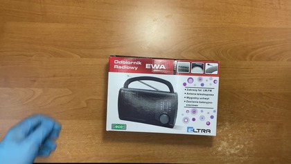 UNBOXING: ELTRA Ewa kolor czarny - proste w obsłudze radio z dobrym odbiorem