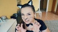 HALLOWEEN CZARNY KOT - przebranie LAST MINUTE