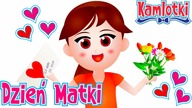 DZIEŃ MATKI  Film edukacyjny dla dzieci | Kazio i Mama | Kamlotki