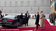 Zełenski z żoną w Polsce! Duda powitał ich wraz z Pierwszą Damą