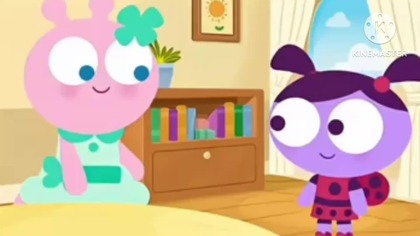 Elodie the Worm and Ladybird Lu go find some fruit