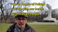 Message from Poles to Iranians (Friends forever)