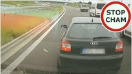 Zatrzymali się na lewym pasie S7 i wyrzucali rzeczy przez okno bo się pokłócili #1097 Wasze Filmy