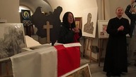 30. 05. 2019 Ksiądz proboszcz Zygmunt Robert Berdychowski na wystawie MARYJO KR&Oacute;LOWO POLSKI