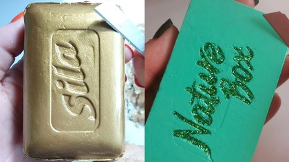 Soap Carving ASMR Relaxing Sounds no talking Satisfying ASMR Video