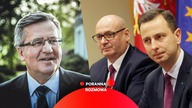 BRONISŁAW KOMOROWSKI zapytany o jego powrocie do polityki.  - Ja nigdzie z polityki nie odchodziłem.