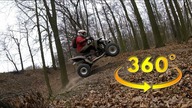 ATV Riders-Matrix wideo 360 stopni i wąwozy!/Matrix video 360 degrees and ravines!-Lucky Star 450