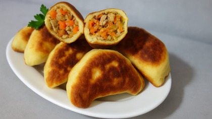 Pierogi z mięsem smażone  przepis pyszny i prosty