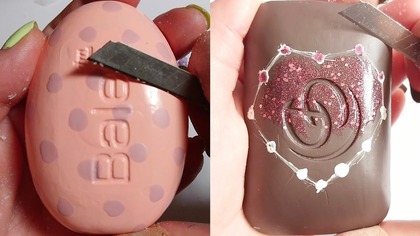 Soap Carving ASMR Relaxing Sounds no talking Satisfying ASMR Video