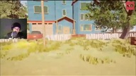 ZA PLECAMI BYŁ...  (Hello Neighbour) #shorts #shortvideo #horror #helloneighbor #live #gaming
