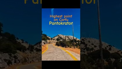 Pantokrator - Highest point on Corfu