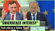 Tusk ostro do Ziobry: Nie chce pan przejść do historii jako fujara czy miękiszon | Gazeta.pl