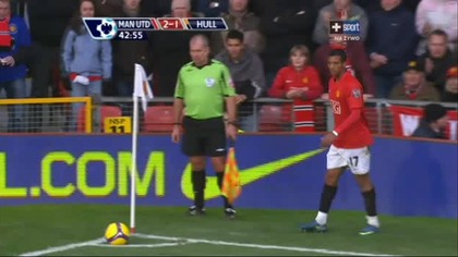 Premier League sezon 2008/2009 Man Utd 3-1 Hull City Ronaldo