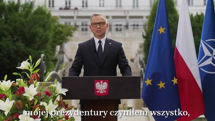OSTATNIE ORĘDZIE PREZYDENTA ANDRZEJA DUDY DO NARODU!