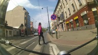 Bad girl on red light