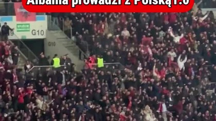 Fatalny błąd Jana Bednarka!  Albania prowadzi z Polską 1:0 
