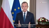 Orędzie Tomasza Grodzkiego w TVP.  Tak powiedział o aferze wizowej
