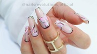 Pastel neon flowers nails art tutorial /Gabrielle Nails Charbonne