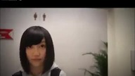 Odbicie w lustrze w stylu Anime
