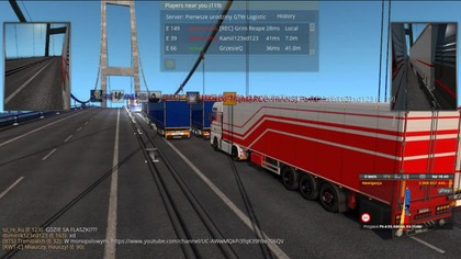 LIVE ETS2 (cześć druga)Konw&oacute;j z okazji pierwszych urodzin firmy GTW Logistic