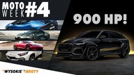 900 koni w RS Q8, Lamborghini Huracan RWD bez dachu, Toyota wyglądająca jak Urus? | Moto Week #4