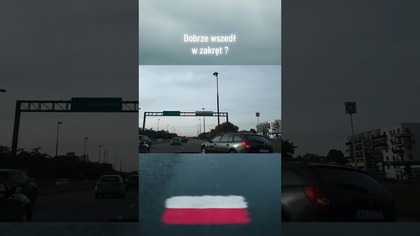 Wpadł w zakręt jak rakieta i od razu uderzenie! #wypadek #polscykierowcy #crash
