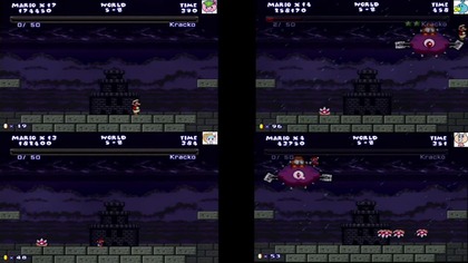 Mario Forever Wonderful Worlds V0.9.4 World 5 4 Teams