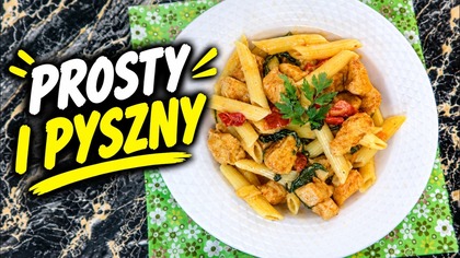 Kremowy makaron z kurczakiem  ten sos naprawdę robi różnicę!