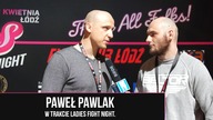 Paweł Pawlak w trakcie Ladies Fight Night.