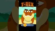 NutkoSfera - TO WŁAŚNIE T-REX - CeZik dzieciom #shorts #nutkosfera #piosenkidladzieci #cezik
