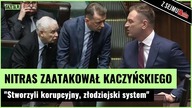 Awantura w Sejmie.  Nazwał Kaczyńskiego capo di tutti capi