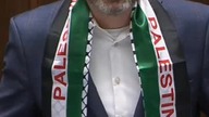 Maciej Konieczny przyszedł do Sejmu w szaliku z napisem Palestine #shorts