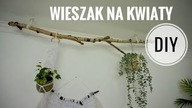 Jak zrobić wieszak pod sufitem na kwiaty - Szybkie i proste DIY