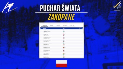 PUCHAR ŚWIATA W ZAKOPANEM NA ŻYWO - SKOKI NARCIARSKIE - 17. 01. 2025r.