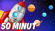 Piosenka o Planetach dla Dzieci | Układ Słoneczny dla Najmłodszych | 50 Minut Kosmicznej Zabawy