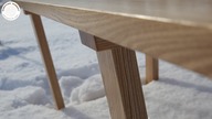 138 Jesionowy stół do kuchni -jadalni / Ash table for the dining room