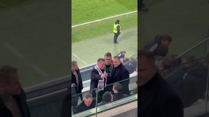 Karol Nawrocki na meczu Legii #shorts