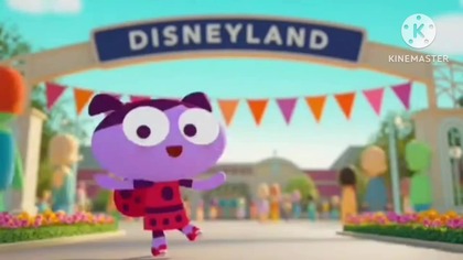 Ladybird Lu go to Disneyland