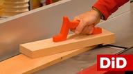 846. Popychacz DIY do wyrówniarki i pilarki taśmowej