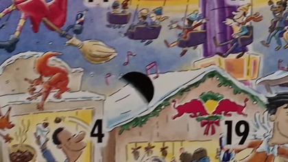 Kalendarz adwentowy Red Bull dzień 5 #drink #kalendarzadwentowy #redbull #kalendarzredbull