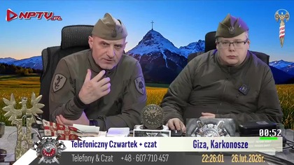 Telefoniczny Czwartek + czat - Olszański, Osadowski NPTV (26.02.2026)