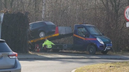 Kolizja na ulicy Jana Pawła II