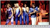 I have a dream ABBA Karaoke song, instrumental version with lyrics on the screen.