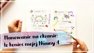 To już ostatnie Planowanie na Ekranie...  w Nuunie | Plan With Me Bullet Journal