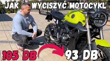 Jak wyciszyć wydech motocykla do wartości legalnej? #motocykl #motovlog #moto